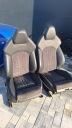 СИДЕНИЯ RECARO AUDI RS6 C7 RS7 АЛЬКАНТАРА КОЖА SZWAJCARIA КАК НОВОЕ  фото 11