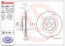 DISCOS ZAPATAS PARTE DELANTERA BREMBO SUBARU IMPREZA UNIVERSAL 