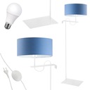 Современный торшер со светодиодным абажуром