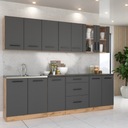 Кухонная мебель Комплект кухонной мебели РЕМО кухня 2,6м COLORS SQ