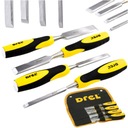 НАБОР ДОЛОТО ДРЭЛ НАБОР СТОЛОДА ПЛОСКИЕ ВЕРСТОЧНЫЕ ДОЛОТО ПО ДРЕВЕСИНУ 4 шт.