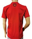 U.S. POLO ASSN bavlnené červené tričko logo S Dominujúca farba červená