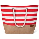 TORBA PLAŻOWA HEYO MIEJSKA SHOPPER NA PLAŻĘ PIKNIK ZAPINANA DUŻA