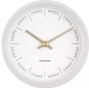Маленькие настенные часы Karlsson 12,5 см + БАТАРЕИ KA5773WH
