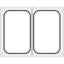 Матрица для двух лотков для упаковщика Manupack 190