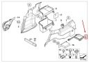 BMW 3 E46 GAUCHE TACKA COUVERCLES DE COFFRE 51478162577 8162577photo 11