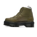 Глани Доктор. Martens DEVON FLOWER, зеленая кожа DM27642272 38