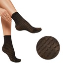 Женские носки с рисунком СЕРДЕЧКИ, сердечки, лайкра, микрофибра