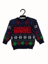 Sweter świąteczny Marvel 86 12/18 msc.