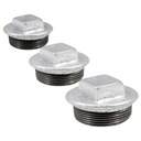 ZÁTKA KRYTKA KAPA GZ 3/4" POZINKOVANÁ DN20 LIATINOVÁ POZINKOVANÁ AGAFLEX