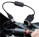 АДАПТЕР ПРЕОБРАЗОВАТЕЛЬ АДАПТЕР ПРИКУРИВАТЕЛЯ АВТО USB NA 12V  фото 8
