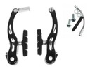 Велосипедные тормозные колодки V-Brake, ЧЕРНЫЕ, на 1 колесо