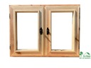 ДЕРЕВЯННЫЙ ОКОННЫЙ ПРОЕМ 70х80 см