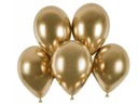 Хромированные ЗОЛОТЫЕ блестящие ШАРЫ БОЛЬШИЕ 5 шт.