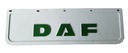 Брызговик DAF с тиснением TiR бело-зеленый