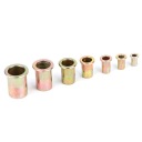 165PCS СТАЛЬ WEGLOWA PASKIE ГАЙКИ NITOW M3/4/5/6/8/10/12 MIESZANE Z1  (17864410696) фото min 10