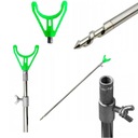 ТЕЛЕСКОПНАЯ СТОЙКА ДЛЯ РЫБАЛКИ НЕРЖАВЕЮЩАЯ GWENTO 120