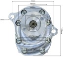 НАСОС ГІДРАВЛІЧНА ПІДСИЛЮВАЧА СИСТЕМИ РУЛЬОВОГО ZETOR HYLMET  (17249208705) фото min 10
