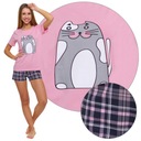 Короткая женская хлопковая пижама Moraj 4200-017 2XL