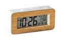 ЦИБО ЦИФРОВОЙ БУДИЛЬНИК РАДИО ЧАСЫ С БАМБУКОМ