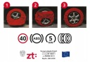 LANCUCHY SNIEGOWE TEXTILES SUR ROUES ONORM GAUCHE R14 R15 R16 R17 R18 R19 R20 R21photo 8