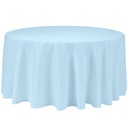 Скатерть BLUE ROUND table 320см для свадебного банкета