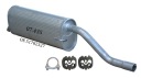 POLMOSTROW SILENCIEUX FIAT GRANDE PUNTO 1.4 05- ARRIÈREphoto 12