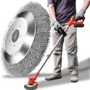 TARCZA SZCZOTKA DRUCIANA DO KOSY PODKASZARKI SPALINOWEJ ELEKTRYCZNEJ 190 MM