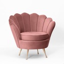Гламурное мягкое кресло Shell