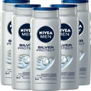 NIVEA MEN Гель Silver Protect 5*500мл НАБОР