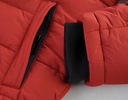Pánska zimná páperová bunda červená FST MP55 XXL Druh perový