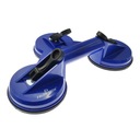 Тройной стеклянный держатель на присоске, 75 кг.