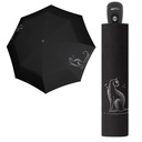 Женский складной автоматический зонт Doppler Fiber Magic с рисунком кошки