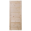 DRZWI SOSNOWE KORNIK SEKSTET SĘCZNE PEŁNE 80