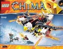 LEGO Chima Инструкция 70142 Флаер «Огненный орел Эрис»