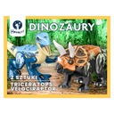 Dinosaury kocky Triceratops a Velociraptor EAN (GTIN) 5908258427608
