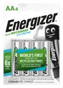 NiMH аккумулятор Energizer AA R6, 2300 мАч (4 шт. в блистере)