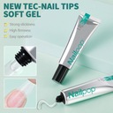 Nailpop Типсы и набор для ногтей с клеевым гелем Fast Nail