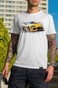 XL - tričko s Toyota Supra MK5 a90 drift - prémiové tričko na darček Dominujúca farba viacfarebná