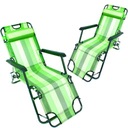 САДОВЫЙ СТУЛ ЭКО, ЗЕЛЕНЫЕ ПОЛОСКИ