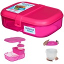 SISTEMA LUNCHBOX BENTO СОУСНАЯ КОРОБКА 1100МЛ С ОТДЕЛЕНИЯМИ