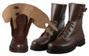 Коричневые кожаные армейские ботинки, размер. 41