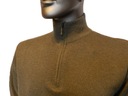 vlnený pánsky sveter - model 65 Výstrih polovičný rolák