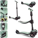 LED СКУТЕР Беговел, скейтборд Flash 3in1 со светодиодными колесами