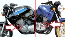 HONDA CB500 CB 500 1993-2003 - ТВЕРДЫЕ АВАРИЙНЫЕ НАКЛАДКИ