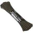 LINKA SURVIVALOWA TACTICAL 275 CORD 100FT WYTRZYMAŁA ATWOOD FOREST CAMO