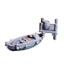 Лодка и причал орков - Лодка орков