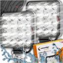 HALÓGENO IP 65 FARO EN FUNCIONAMIENTO RETROVISOR FAROS DIOPARA LUMINOSO LED 12V PARA CIAGNIKA TRAKTORA 