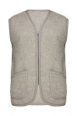 ШЕРСТЯНАЯ ЖИЛЕТКА НА МОЛНИИ, МЕРИНОС 2XL
