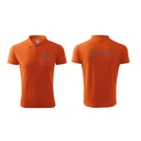 ОРАНЖЕВАЯ ФУТБОЛКА ПОЛО, РАЗМЕР. М ГИДРОЛИДЕР